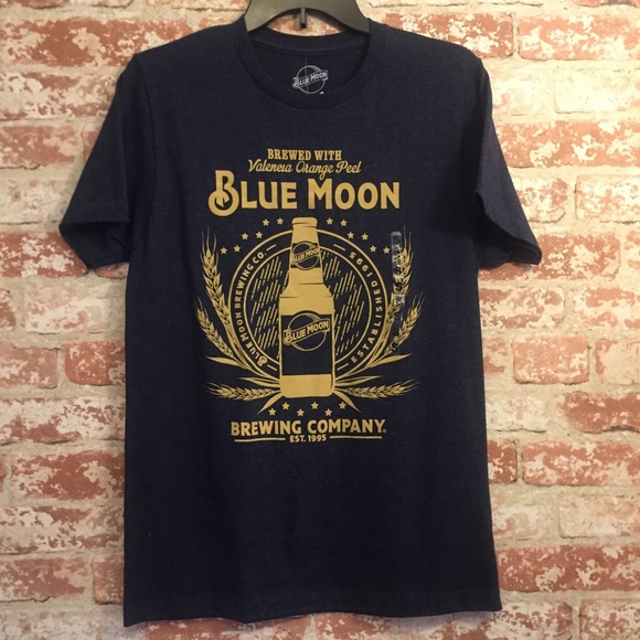 blue moon beer t shirt